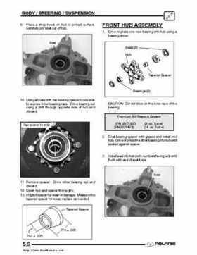 2003 Polaris Predator 500 factory service manual, Page 106