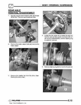 2003 Polaris Predator 500 factory service manual, Page 113