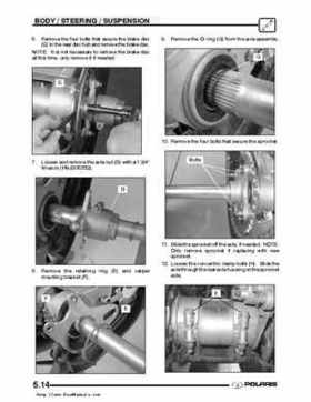 2003 Polaris Predator 500 factory service manual, Page 114