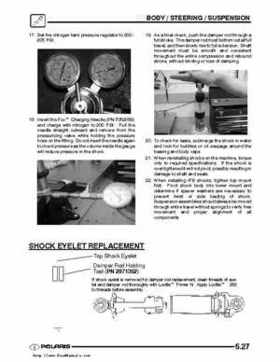 2003 Polaris Predator 500 factory service manual, Page 127