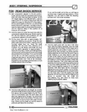 2003 Polaris Predator 500 factory service manual, Page 140
