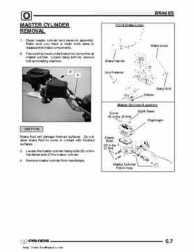 2003 Polaris Predator 500 factory service manual, Page 151