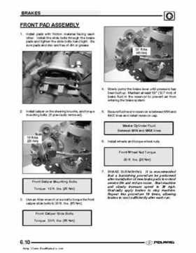 2003 Polaris Predator 500 factory service manual, Page 154