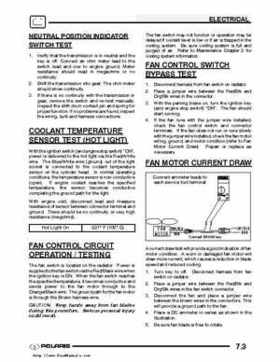 2003 Polaris Predator 500 factory service manual, Page 169