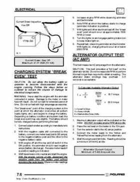 2003 Polaris Predator 500 factory service manual, Page 172