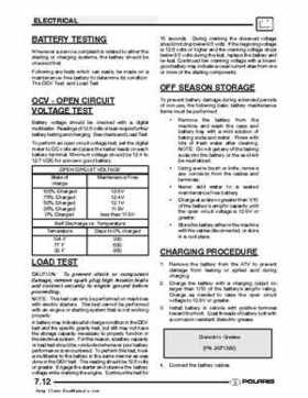 2003 Polaris Predator 500 factory service manual, Page 178