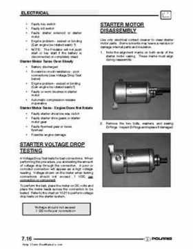 2003 Polaris Predator 500 factory service manual, Page 182