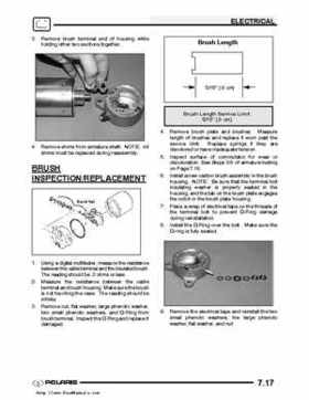 2003 Polaris Predator 500 factory service manual, Page 183