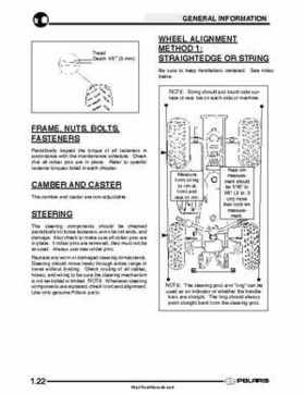 2003 Polaris Scrambler 50-90 Sportsman 90 Predator 90 Service Manual, Page 26