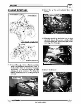 2003 Polaris Scrambler 50-90 Sportsman 90 Predator 90 Service Manual, Page 31