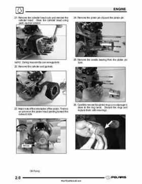 2003 Polaris Scrambler 50-90 Sportsman 90 Predator 90 Service Manual, Page 36