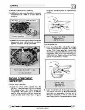 2003 Polaris Scrambler 50-90 Sportsman 90 Predator 90 Service Manual, Page 39