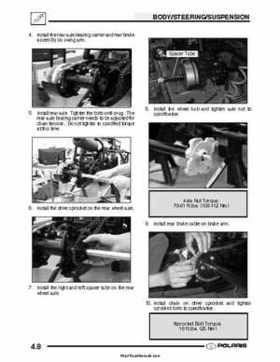 2003 Polaris Scrambler 50-90 Sportsman 90 Predator 90 Service Manual, Page 76