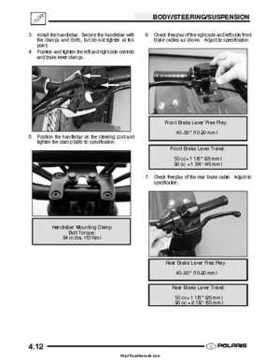 2003 Polaris Scrambler 50-90 Sportsman 90 Predator 90 Service Manual, Page 80