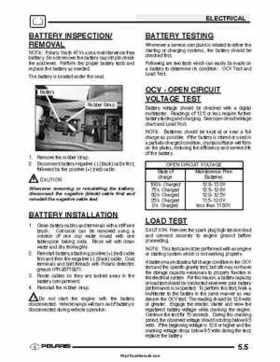 2003 Polaris Scrambler 50-90 Sportsman 90 Predator 90 Service Manual, Page 89