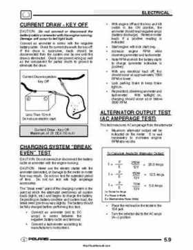 2003 Polaris Scrambler 50-90 Sportsman 90 Predator 90 Service Manual, Page 93