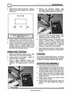 2003 Polaris Scrambler 50-90 Sportsman 90 Predator 90 Service Manual, Page 97