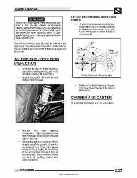 2003 Polaris Sportsman 600, 2002-2003 Polaris Sportsman 700 Service Manual, Page 45