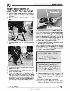 2003 Polaris Sportsman 600, 2002-2003 Polaris Sportsman 700 Service Manual, Page 165