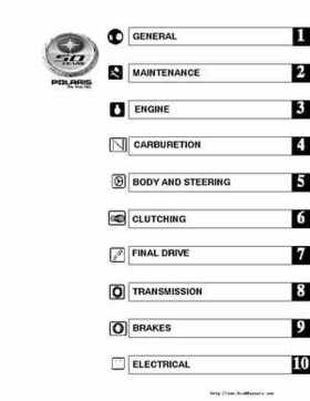 2004-2005 Polaris Scrambler 500 factory service manual, Page 4