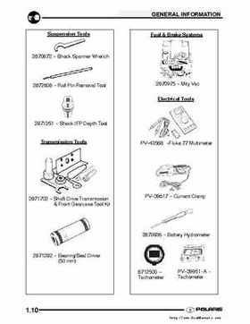 2004-2005 Polaris Scrambler 500 factory service manual, Page 14