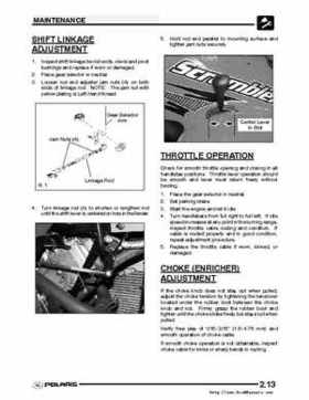 2004-2005 Polaris Scrambler 500 factory service manual, Page 33