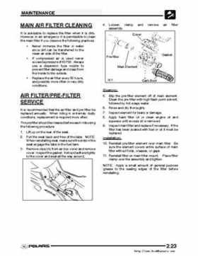 2004-2005 Polaris Scrambler 500 factory service manual, Page 43