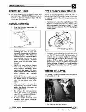 2004-2005 Polaris Scrambler 500 factory service manual, Page 45