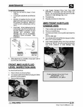 2004-2005 Polaris Scrambler 500 factory service manual, Page 51