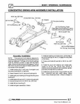 2004-2005 Polaris Scrambler 500 factory service manual, Page 137