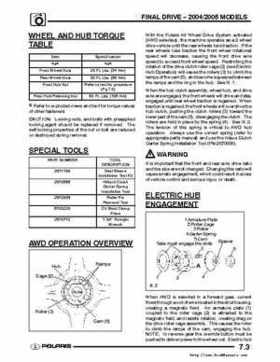 2004-2005 Polaris Scrambler 500 factory service manual, Page 171