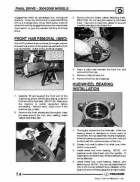 2004-2005 Polaris Scrambler 500 factory service manual, Page 172