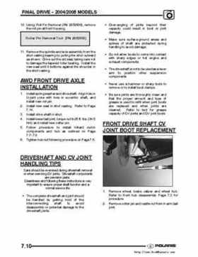 2004-2005 Polaris Scrambler 500 factory service manual, Page 178