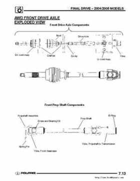 2004-2005 Polaris Scrambler 500 factory service manual, Page 181