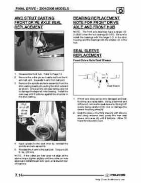 2004-2005 Polaris Scrambler 500 factory service manual, Page 182