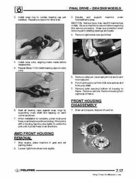 2004-2005 Polaris Scrambler 500 factory service manual, Page 185