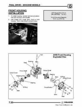 2004-2005 Polaris Scrambler 500 factory service manual, Page 188