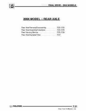 2004-2005 Polaris Scrambler 500 factory service manual, Page 189