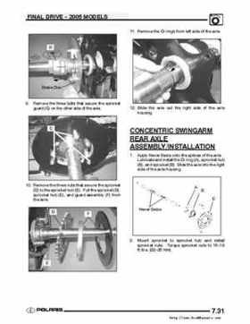 2004-2005 Polaris Scrambler 500 factory service manual, Page 199