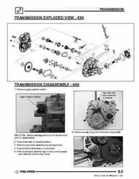 2004-2005 Polaris Scrambler 500 factory service manual, Page 207