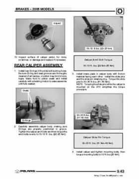 2004-2005 Polaris Scrambler 500 factory service manual, Page 255