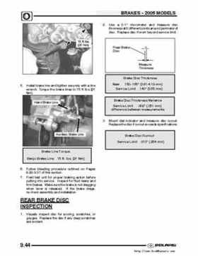2004-2005 Polaris Scrambler 500 factory service manual, Page 256