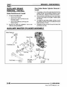 2004-2005 Polaris Scrambler 500 factory service manual, Page 258