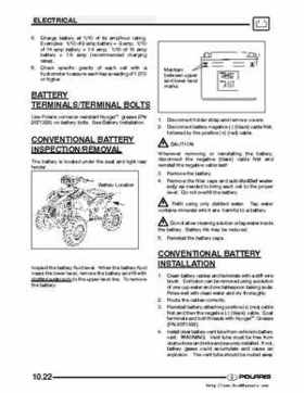 2004-2005 Polaris Scrambler 500 factory service manual, Page 282