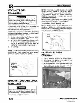 2004 Polaris Sportsman 600/700 Service Manual, Page 36