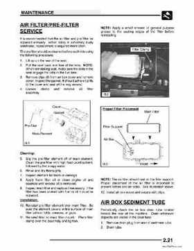 2004 Polaris Sportsman 600/700 Service Manual, Page 37