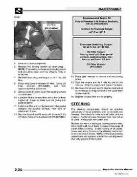 2004 Polaris Sportsman 600/700 Service Manual, Page 40