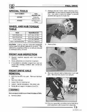 2004 Polaris Sportsman 600/700 Service Manual, Page 173