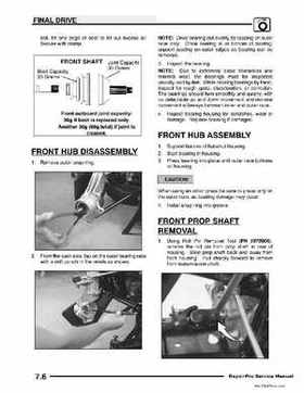 2004 Polaris Sportsman 600/700 Service Manual, Page 176