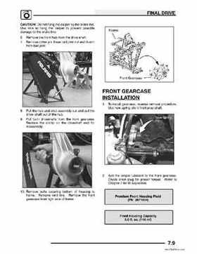 2004 Polaris Sportsman 600/700 Service Manual, Page 179